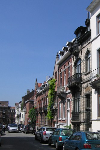 Tintorettostraat, pare kant in de richting van de Verenosestraat, 2007