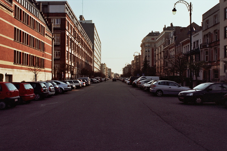 Vue de l'avenue Antoine Depage vers l'avenue Adolphe Buyl, 2007