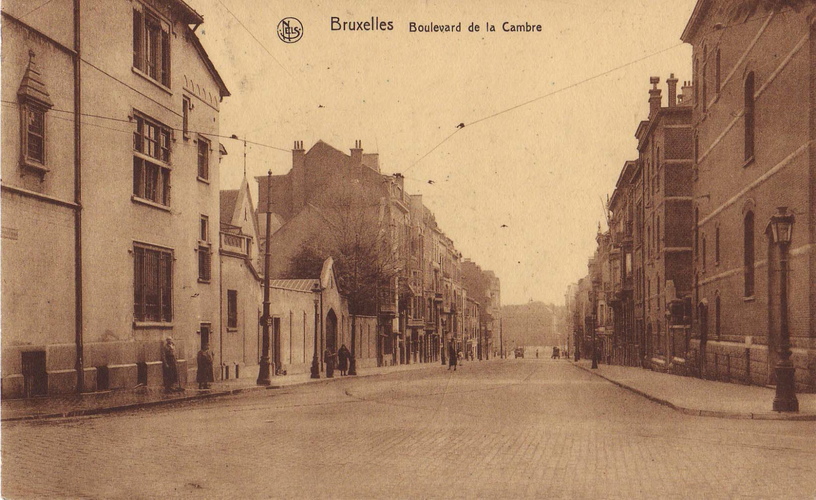 Boulevard de La Cambre, s.d. (Collection cartes postales Dexia Banque)