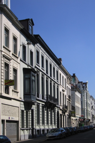Rue de Livourne 14 à 38, enfilade néoclassique, 2005
