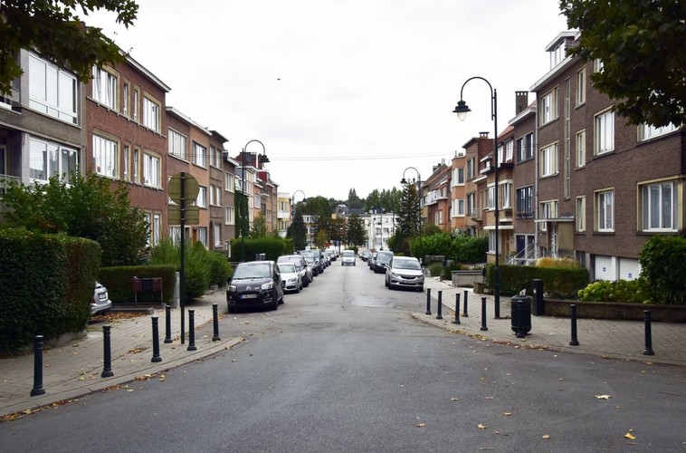 Avenue de l’Amarante, vue depuis l’avenue des Croix du Feu, ARCHistory / APEB, 2018