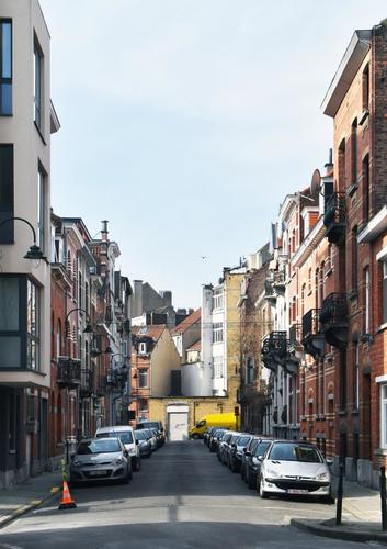 Lokvogelstraat vanuit de Meyers-Henneaustraat, (© APEB, 2016)