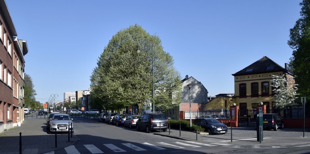 Avenue Rommelaere, vue depuis la rue Théophile de Baisieux, ARCHistory / APEB, 2018