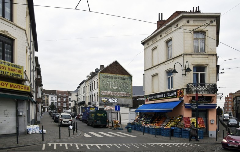 Rue Thys-Vanham, vue depuis la rue Fransman, ARCHistory / APEB, 2018