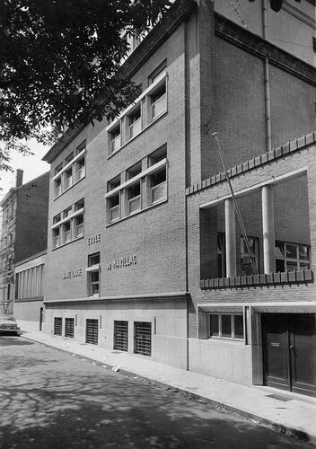 Eugène Plaskylaan 184, [i]École Sainte Louise de Marillac[/i] omstreeks 1955 (© IRPA-KIK Brussel).