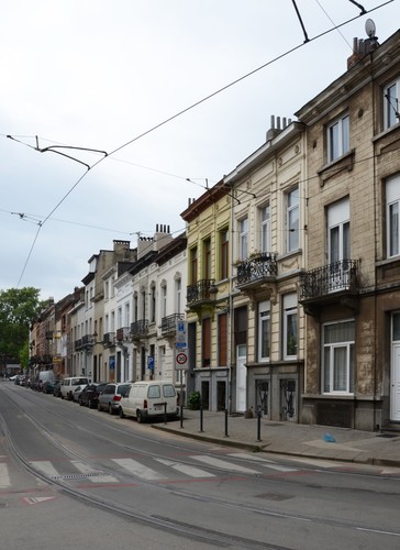 Rue Goossens, vue du côté impair, 2014