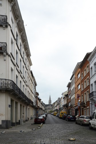 Rue Vandermeersch, vue depuis la rue Gallait, 2014