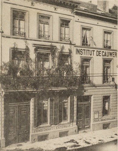 Rue de Brabant, Institut De Cauwer (Collection Dexia Banque-ARB-RBC).