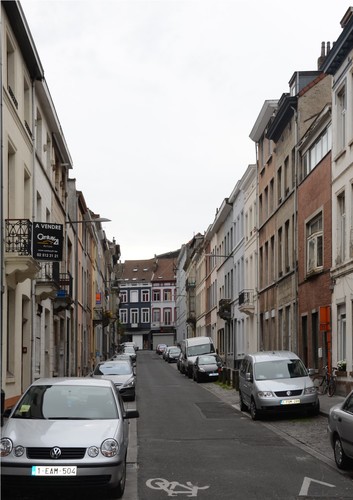 Rue de Potter, vue depuis la rue d'Aerschot, 2014