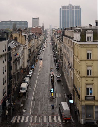 Rue Royale, vue depuis l'église Sainte-Marie, 2014
