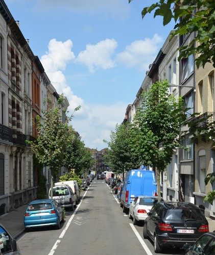 Verboeckhavenstraat, zicht richting Trooststraat, 2014