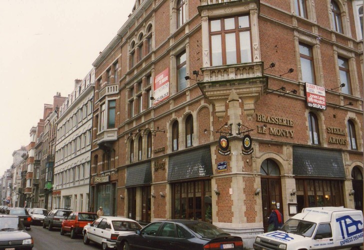 Legerlaan, onpare zijde vanuit de Tervurenlaan, 1994