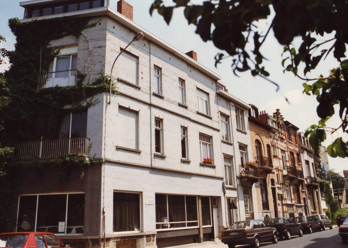 Stafhouder Braffordstraat, huizenrij pare zijde, 1994