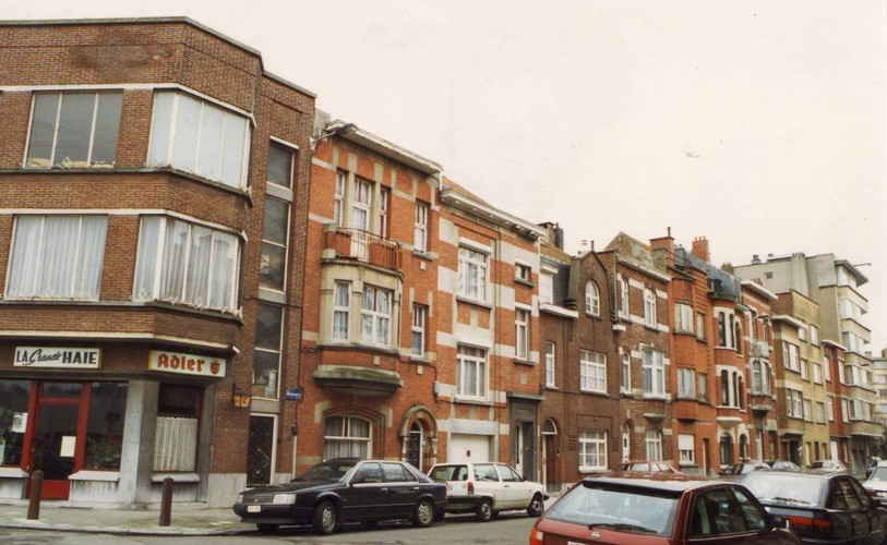 Rue Bruylants, côté pair, 1994