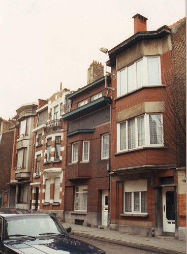 de Haernestraat 151 tot 157 (foto 1993).