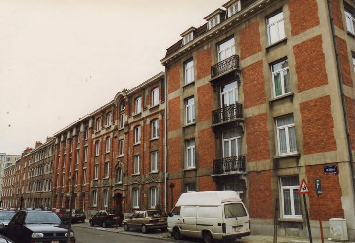 Rue Fort de Boncelles, vue côté impair, 1994