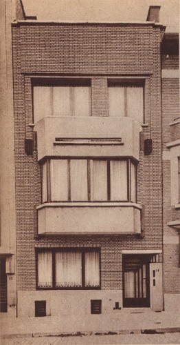 Rue Pierre Hap-Lemaître 51, conçu par l'arch. Vital COPPE en 1934 (Bâtir, 46, 1936, p. 859)