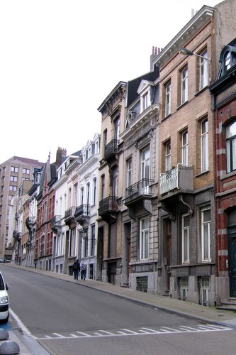 Sint-Geertruidestraat, onpare zijde vanuit Jonniauxstraat, 2007