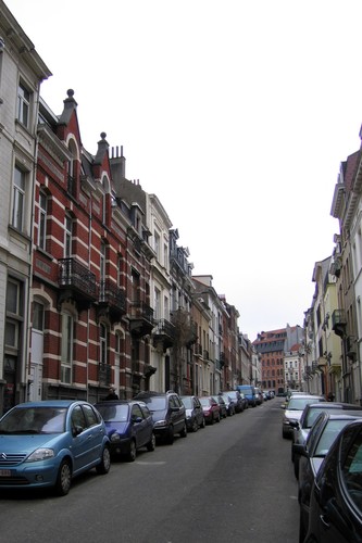 Rue de la Tourelle, vue vers la rue du Cornet, 2007