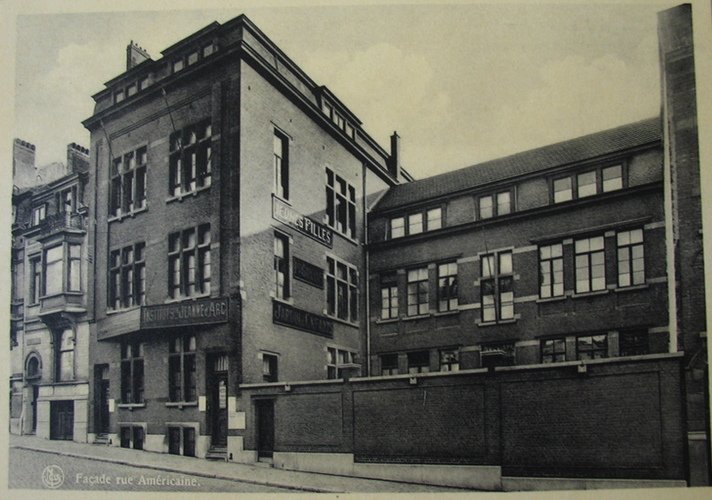 Amerikaanse Straat 189, Institut Sainte-Jeanne d’Arc, school en klooster van de Sœurs zélatrices de la Sainte-Eucharistie, GAE/DS 16-189 (1953)