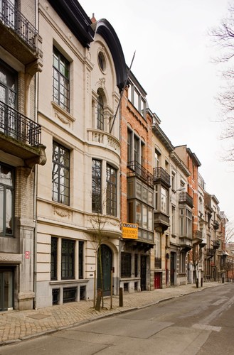 Rue du Bourgmestre, enfilade, 2012