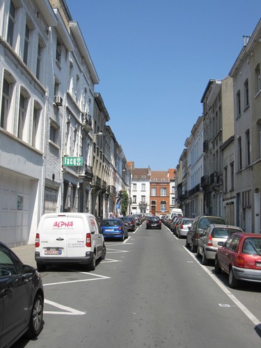 Rue du Couloir, vue direction rue du Collège, 2011
