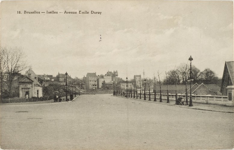 Avenue Émile Duray, s.d (Collection de Dexia Banque-ARB-RBC).