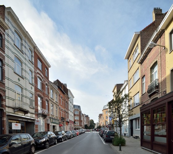 Avenue Guillaume Gilbert, vue depuis la rue du Relais, 2014