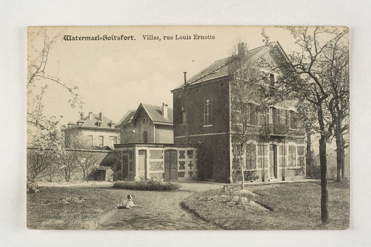 Rue Louis Ernotte, villas (Collection Dexia Banque-ARB-RBC).