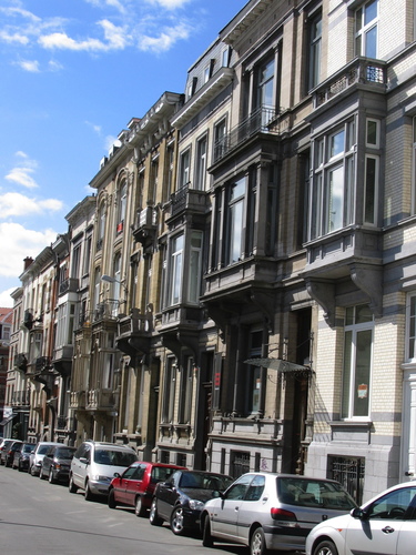 Rue du Magistrat, côté impair, 2005