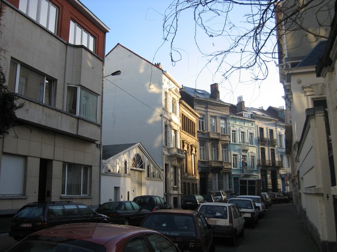 Rue Faider, vue depuis la chaussée de Charleroi, 2005