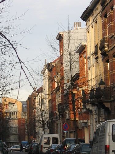Rue Guillaume Tell, vue depuis la rue de la Perche, numéros impairs, 2004