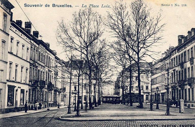 Place Loix (Collection de Dexia Banque, s.d.)