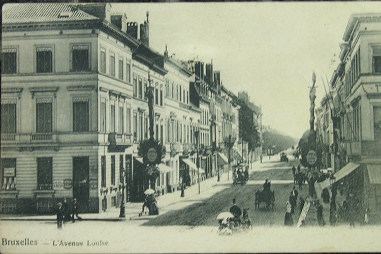Avenue Louise (Collection de Dexia Banque, avant 1907)