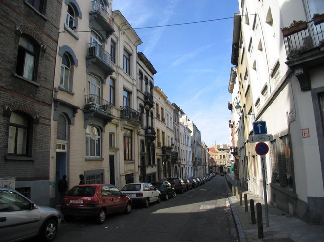 Rue Steens, vue depuis la rue du Lycée, 2005