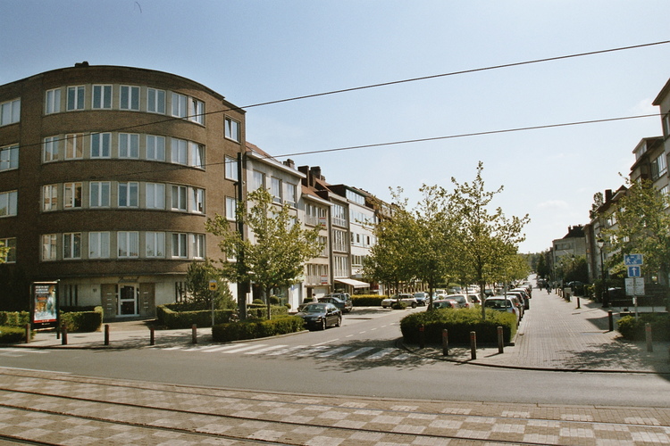 L’avenue d’Ophem vue depuis l’avenue de Hinnisdael, 2006