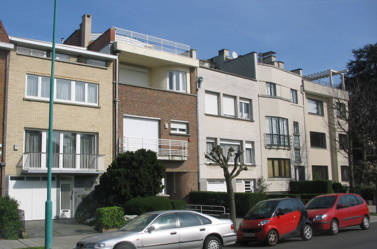 Avenue Nestor Plissart 86 à 94 (photo 2007).