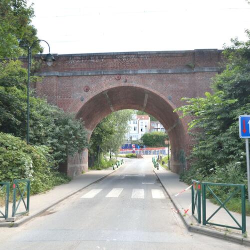 Schaatsstraat, spoorwegbrug, 2019