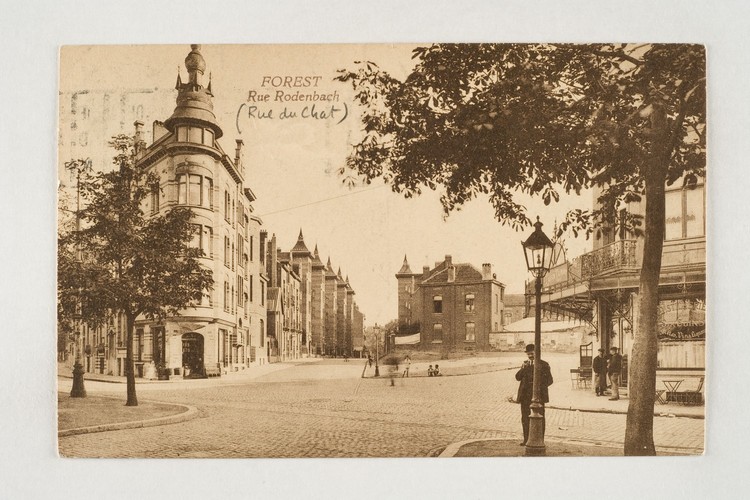 Rue Rodenbach, 1925 (coll. Belfius Banque © ARB-SPRB).