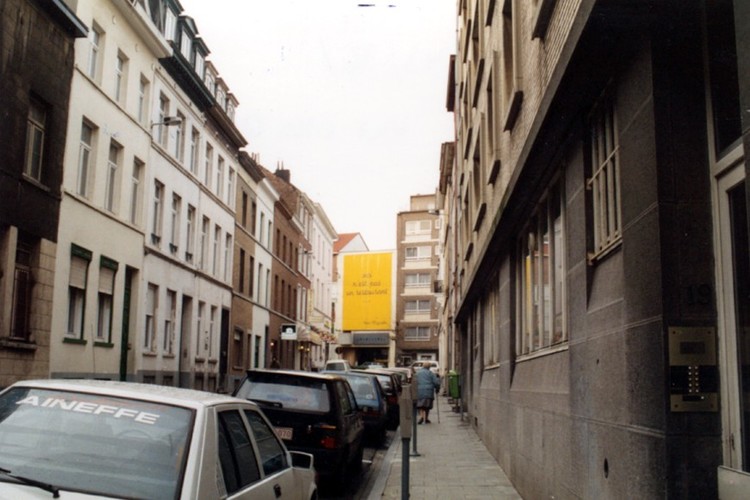 Artisjokstraat, richting Tweekerkenstraat (foto 1993-1995)