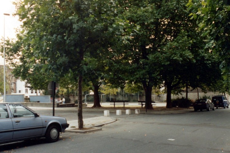 Square Félix Delhaye (photo 1993-1995)
