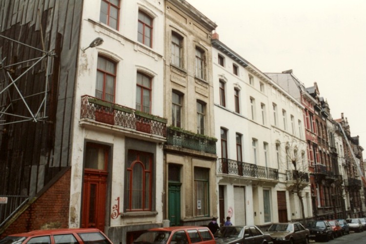 Rue Potagère, enfilade côté impair, vue vers la rue de l'Union (photo 1993-1995).