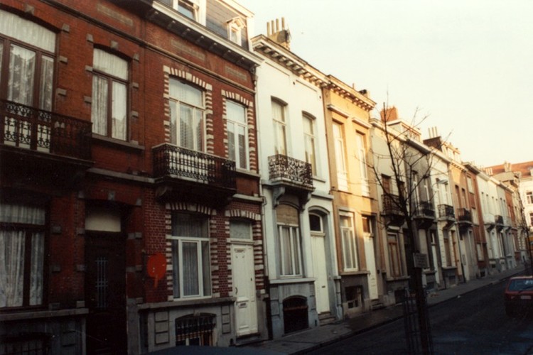 Zonnestraat, onpare zijde (foto 1993-1995)