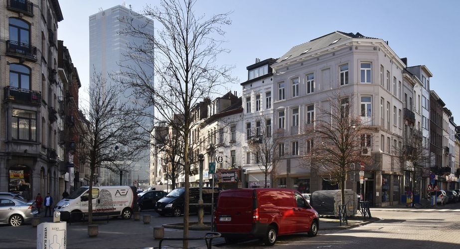 Rue Limnander, vue depuis le square Robert Pequeur, (© ARCHistory, 2019)