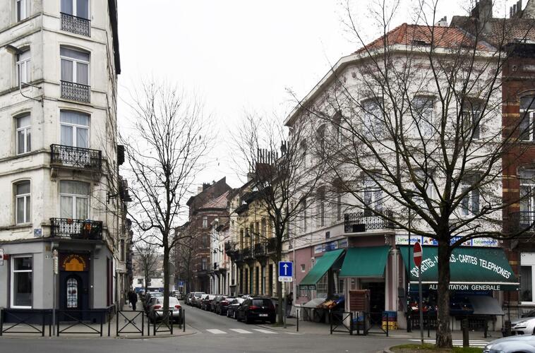 Rue Pasteur, vue depuis le boulevard de la Révision, (© ARCHistory, 2019)
