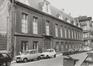 Rue aux Laines 17, angle rue J. Dupont. Ancien hôtel de Beaufort, 1980