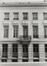 rue de la Loi 2. Anciens Hôtel de l'Escaille et Hôtel Tarrington. Parlement de la Communauté française, façade rue Royale., 1981