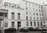 place Royale 11-12. Portiques et façades des immeubles bordant la place Royale, aile latérale dans la cour, 1980