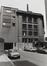 Rue aux Laines 97, voir boulevard de Waterloo 115 ; angle rue de Montserrat. Faculté de Médecine de l'U.L.B.. Ancien Institut d'Anatomie, 1980