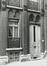 Rue de la Poudrière 2 à 18. Maisons ouvrières néo-gothiques, façades rue Notre-Dame du Sommeil 56 et 58, 1979